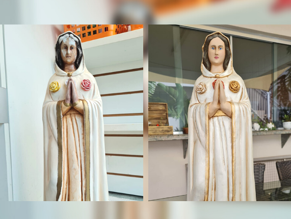 Igreja Maristela promove restauração das imagens
