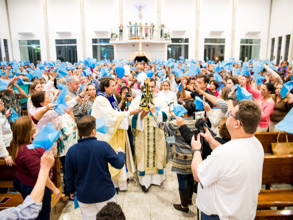 Maristela se prepara para o 19º Caminhando com Maria
