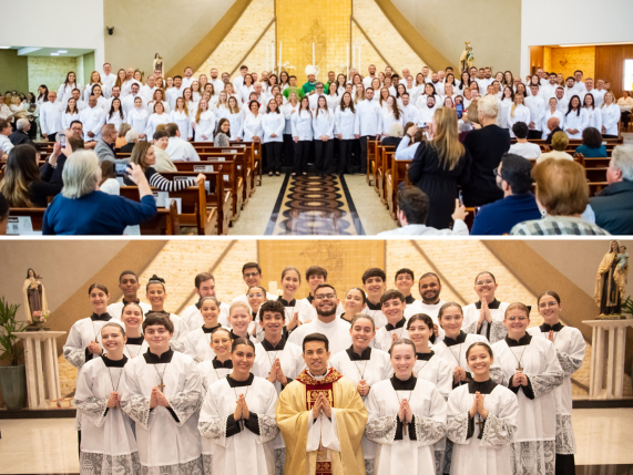 Paróquia Nossa Senhora do Carmo celebra investidura de novos ministros e acólitos em agosto