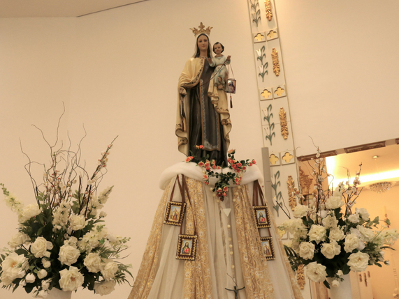 Maristela celebra dia de Nossa Senhora do Carmo