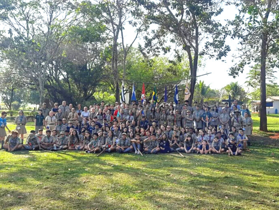 1º Acampamento de Escoteiros pós pandemia reúne 120 jovens no Santuário