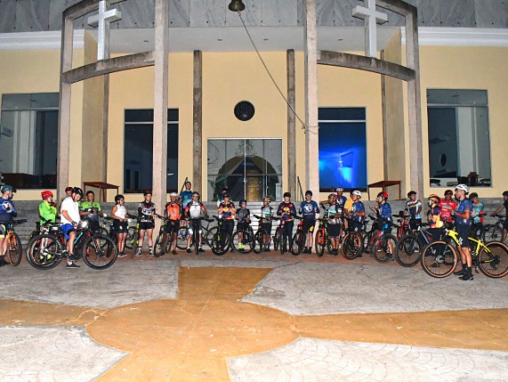 Santuário realiza Pedalada em honra à Nossa Senhora do Carmo