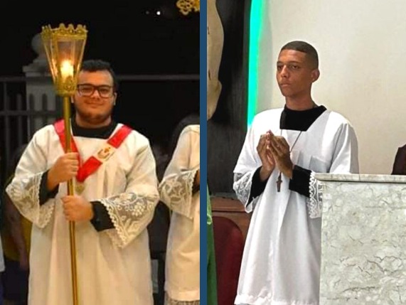 Dois vocacionados da comunidade são enviados ao Seminário