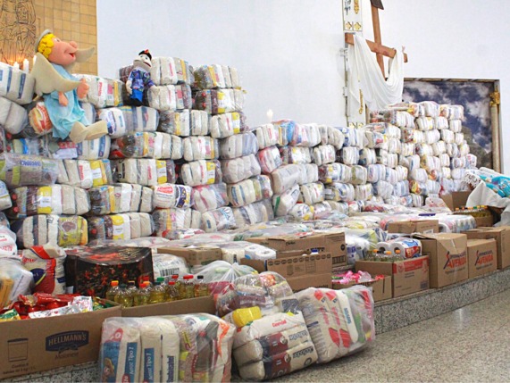 Santuário lança Campanha de Arrecadação de Alimentos para ajudar famílias pobres