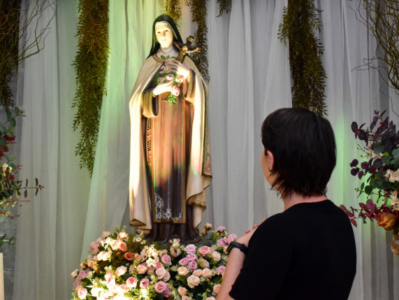 Santuário realiza 1º retiro em devoção à Santa Teresinha do Menino Jesus