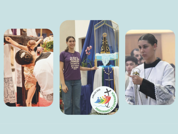 Jovem da paróquia será voluntária no Jubileu da Juventude no Vaticano
