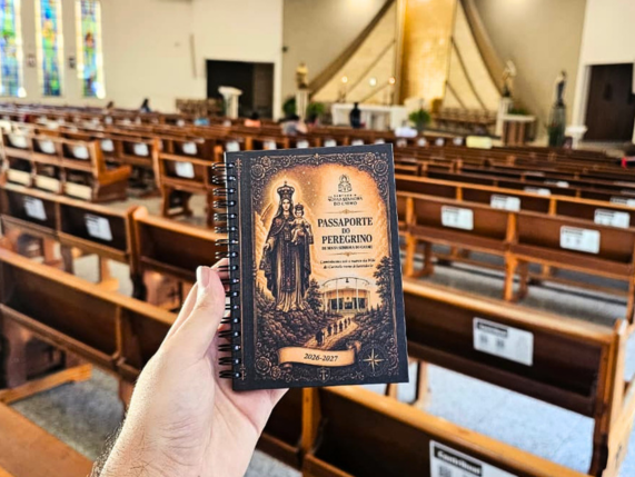 Santuário lança Passaporte do Peregrino e convida fiéis a escreverem carta para Nossa Senhora do Carmo