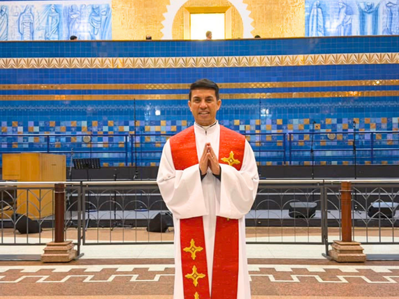 Padre Edcarlos participa de encontro nacional que reúne reitores de santuários em Aparecida